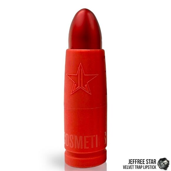 JEFFREE STAR COSMETICS VELVET TRAP LIPSTICK IN MOUSETRAP STUNNING GREY MAUVE NEW - Picture 3 of 15